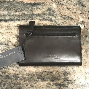 Kenneth Cole Bags - Kenneth Cole NY Leather Dark Brown Wallet Kenneth Cole Bags - Kenneth Cole NY Leather Dark Brown Wallet